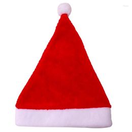 Décorations de Noël 1 morceau adulte et enfants chapeau Santa Claus Chapeaux doux avec des cadeaux pour enfants