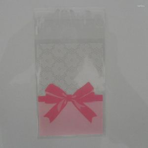 Décorations de Noël 100pcs Mini Fleur Dentelle Auto-Adhésif DIY Cookie Candy Paquet Souvenir Cadeau Sacs de Valve