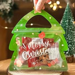 Decoraciones navideñas 10 piezas Bolsas de regalo para festivales perfectas para fiestas de cumpleaños y decoración navideña Ideal para dulces, galletas, chocolate 230905