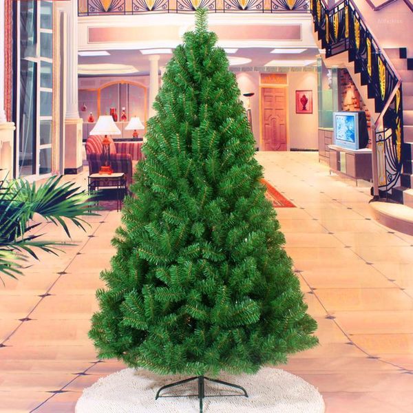 Decoraciones navideñas 120/150/180CM Cifrado Árbol verde Mini Decoración familiar artificial Decoración para el hogar