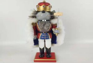 Décorations de Noël 162638cm Noisette en bois Doll Soldat Decoration Décoration Pendant