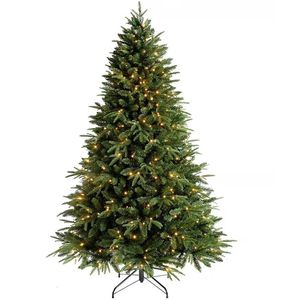 Décorations de Noël 180 cm de haut arbre de Noël artificiel extérieur blanc rose faux arbre de Noël floqué pommes de pin plante grand cèdre pour décor d'Halloween 231201