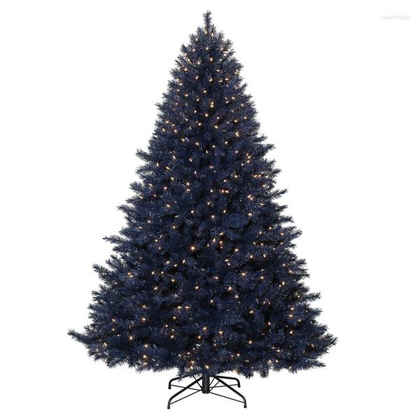 Décorations de Noël 2.1M Ornements d'arbre artificiel PVC Matériel LED avec support en fer pour la décoration de la maison Mall Party Année 2023