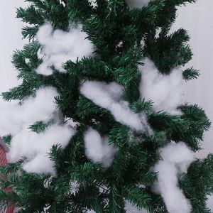 Décorations de noël 2022 Navidad noël ornements Simulation flocon de neige neige coton fausse scène décoration fournitures accessoires