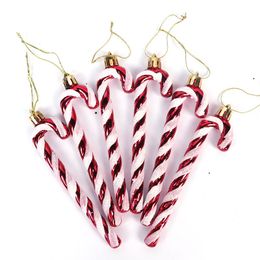 Kerstdecoraties 2023 Tree Hangende snoepriet Snowflake hanger ornamenten Xmas Gift Year Natale Decor