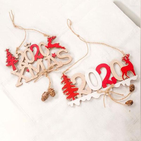 Decoraciones navideñas 2023 cartas de Navidad Camino de madera Costilería Coste