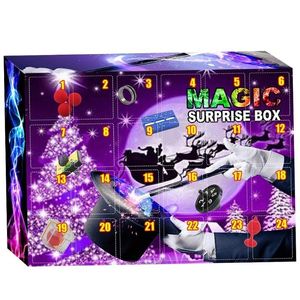 Décorations de Noël 24 grilles Puzzle Toy Avent Compte à rebours Calendrier Boîte Fêtes de vacances Surprise P15F 221130 Drop Delivery Home Gard Dh4Ia