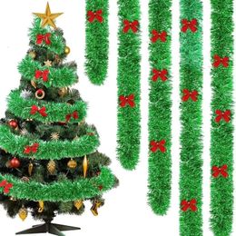 Kerstversiering 2M Garland Home Party Muur Deur Decor Boom Ornamenten voor Trap Open Haard Kerst Decoratie Strip Leveranties 231027