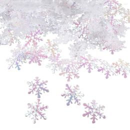 Kerstdecoraties 300 stks sneeuwvlokken Confetti kunstmatige sneeuwdecoratie kerstboom ornamenten winter wonderland jaar Noel Home Party