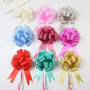 Décorations de Noël 30PCS Pull Bows Ruban Emballage cadeau Panier cadeau Noeud Wrap Rubans Noël Mariage Anniversaire Anniversaire Party Favors Package 231006