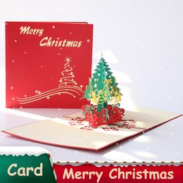 Kerstdecoraties 3D Christmas Creative Tree Card als een activiteitscadeau