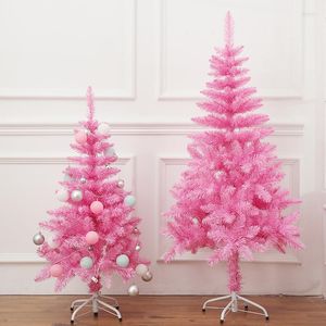 Décorations de noël 45/60cm artificielle rose arbre fête décor ornement décoration de la maison accessoires noël année cadeau marchandises 2023