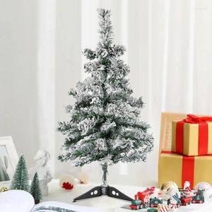 Kerstversiering 45/60 Cm Mini Boom Desktop Venster Ornament Groene Ceder Naald Noel Xmas Jaar Decoratie Voor thuis Navidad