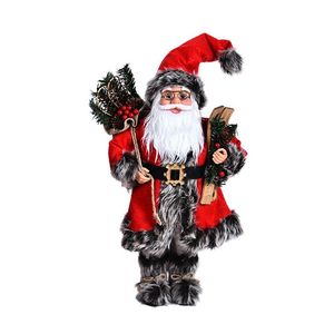 Kerstdecoraties 45 cm Home Big Santa Claus Doll For Year Kids Gift Tree Decor Supplies-Bchristmas