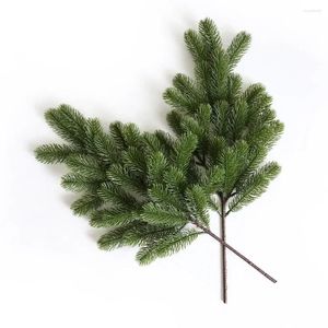Kerstversiering 5 stuks simulatie van grenen PE takken boom ondersteboven ingemaakte ornamenten Chrismas