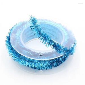 Décorations de Noël 6/3M Navidad 2024 Guirlande de fil Tinsel suspendu pour la maison Arbre de Noël Pendentif Goutte Ornements Année