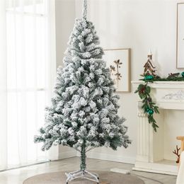 Decoraciones navideñas 60 cm Árbol de Navidad Flocado blanco Copo de nieve Decoración del árbol de Navidad Adornos Decoración de escritorio Centro comercial Suministros para fiestas 231030