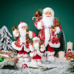 Décorations de Noël 60cm Santa Claus Doll Arbre de Noël Ornement Navidad Cadeau Enfants Peluche Poupée de Noël Décoration de la maison 231010