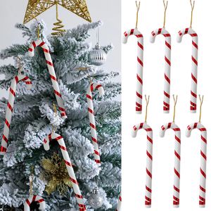 Kerstversiering 612pcs 17CM Snoepriet Kerstboom Decoratie Kersthanger DIY Home Decor Vrolijk Kerstfeest Kinderen Speelgoed Jaar Navidad 231027