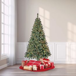 Kerstversiering 20 meter PreLit Madison Pine kunstboom Heldere gloeilampen van Holiday Time 231110