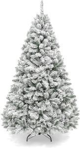 Décorations de Noël 6 pieds neige floquée arbre artificiel maison bureau fête décoration de vacances 231113