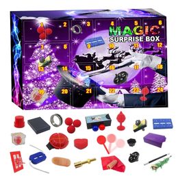 Kerstdecoraties Advent Kalender 24 -daagse aftellen Gift Box Toys For Holiday Kid Tieners en volwassenen Decompressie B03E 221130