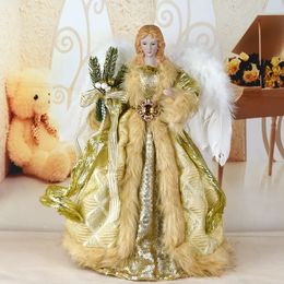Décorations de noël poupées anges, décoration de maison, ornements d'arbre de noël, cadeau pour enfants, 231025