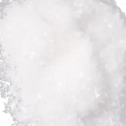 Décorations de Noël Simulation de poudre de neige artificielle Fake Fake Dry Scene Decor Flakes Snowflakes