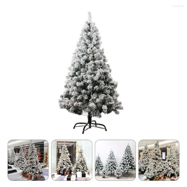 Décorations de Noël arbre artificiel créatif Noël maison classique exquis scène mise en page accessoire flocage Adorable blanc