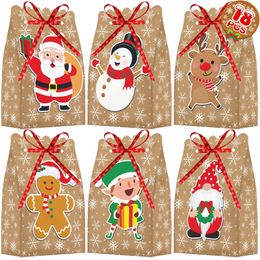 Décorations de Noël Sacs pour cadeaux Petit cadeau Goodie Vacances Bk Taille Drop Livraison 2022 Emballage2010 Amgzk