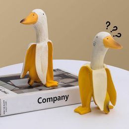 Kerstdecoraties Banaan een vriend Duck schattige eigenzinnige creatieve ornamenten thuis ornamenten desktop verjaardagscadeaus