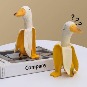 Kerstdecoraties Banaan een vriend Duck schattige eigenzinnige creatieve ornamenten thuis ornamenten desktop verjaardagscadeaus