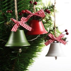 Kerstdecoraties Bell Ornamenten 2022 Kerstboom Hanging Jingle Bells For Crafts Holiday Party Gunsten Supplies Navidad
