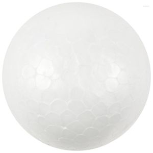 Kerstdecoraties Big deal 10 x Decoratie Modellering Craft Polystyreen Foam Ball Sphere 6cm --- Wit