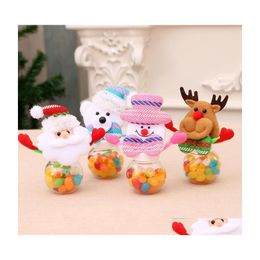 Kerstdecoraties Candy Box verpakking met Colorf Lanyard Starshaped Snack Biscuit DecorationSchristmas Drop Delivery Home Garde Dhohu