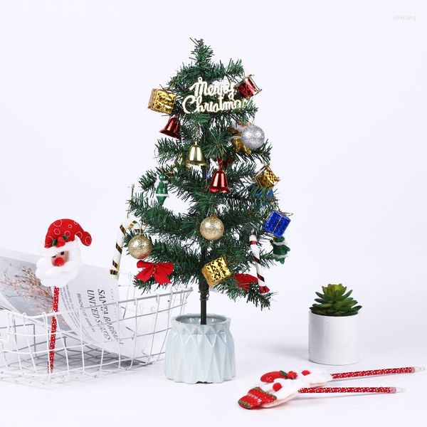 Adornos navideños, muleta de caramelo, bola de cono de pino, decoración de árbol de Papá Noel, colgante de adorno de Navidad, regalos, suministros para el año