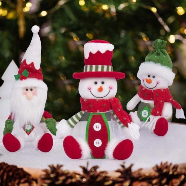Decoraciones navideñas jarro de caramelo bolso de almacenamiento regalos de decoración de lujos de lujo suministro de fiesta