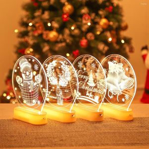 Kerstdecoraties Chrisrmas Lights Home Decoratie Xmas Snowman Santa Claus Rendier Snowflake Elk 2022 Ornamenten Jaar Navidad