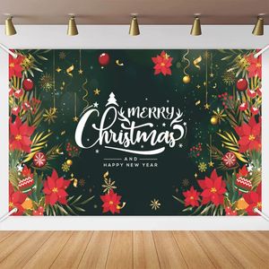 Kerstversiering Kerstachtergrond Stof Kerstfeest Decoratief Hangdoek Vakantie-indeling Kerstbanner 231101