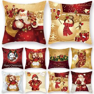 Christmas Decorations Christmas Cushion Cover Merry Christmas Decorations for Home Christmas Ornament Navidad Noel Xmas Gifts Happy Year 2024 230919