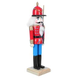 Kerstdecoraties Kerstdecoraties 1 pk notenkraker Figurine ornament Gladde houten soldaat voor Xmaschristmas Drop Delivery H DH3DU