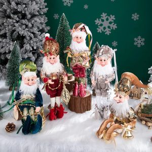 Kerstversiering Kerst Elfen Thuis Kerstboomversieringen Lange neus kooktoestel Elf Muurhangende decoratie Kerstelf Pluche poppen 231122