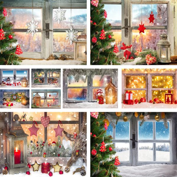 Decoraciones navideñas Ventana navideña Muñeco de nieve Tela impresa 11CT Conjunto de punto de cruz Bordado Costura Hobby Artesanía Tejer Venta al por mayor Decoración de la habitación 230918