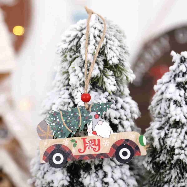 Décorations de noël pendentif en bois de noël, ornements de joyeux noël, décorations d'arbre pour la maison, jouets, cadeau de bonne année