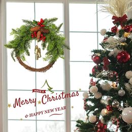 Kerstversiering Kerstkrans Boerderij Boheemse Garland Deur Hangende Bell Krans Ornamenten Voor Muur Thuis Kerstversiering Navidad Noel 2024 231101