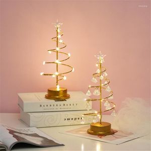 Kerstdecoraties Classic Lovely Tree Lights Festival Lighting Decoratie Decoratie Tafellamp Party Supplies LED