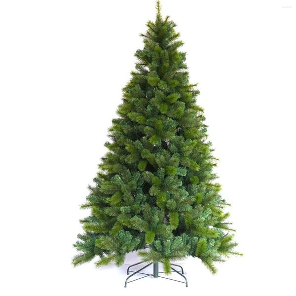 Décorations de Noël commerciales personnalisées en gros 6FT ornements en plastique aiguille de pin arbre artificiel en vente