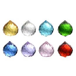 Kerstdecoraties Crystalsuncatcher Clear Crystal Ball Prism Suncatcher Rainbow Hangers Maker Opknoping Kristallen Prisma's voor Windows, Auto, 20mm