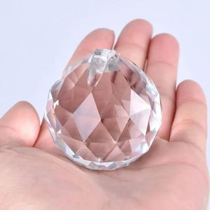 Kerstdecoraties kristallencatcher Clear Crystal Ball Prism Suncatcher regenboog hangers maker hangende kristallen prisma's voor ramen auto 20 mm groothandel gg