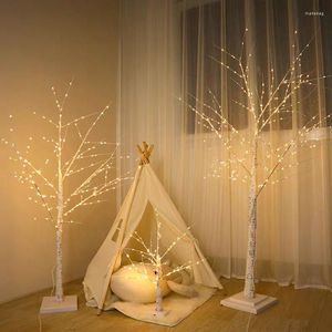 Kerstdecoraties Decoratie Berkboom LED Slaapkamer Licht voor Landschap Luminous Jaar Decor Chrismas Gift